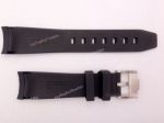 Black Rubber Deepsea Sea-Dweller Replacement band 21mm w/ Pin Clasp